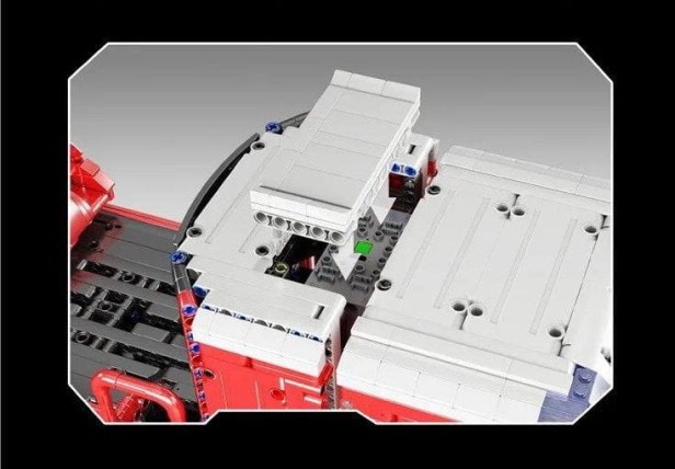 Klocki Mould King 17022 Wóz Strażacki Fire Engine | 4886 el.