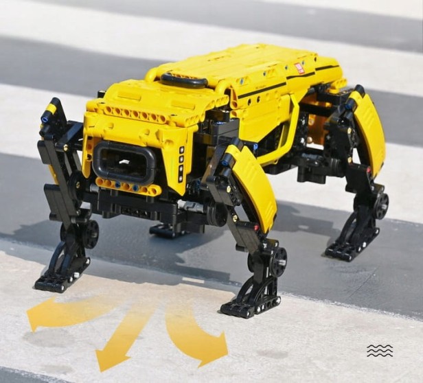 Klocki Mould King 15075S  Pies Robot Zdalnie Sterowany | 921 el.