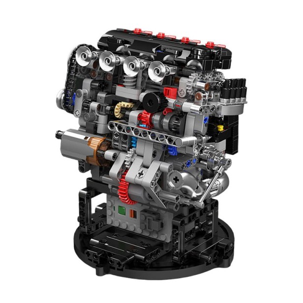 Klocki Mould King 10234 Silnik Honda VTEC | 722 el.