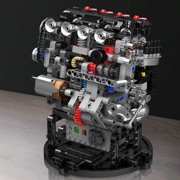 Klocki Mould King 10234 Silnik Honda VTEC | 722 el.