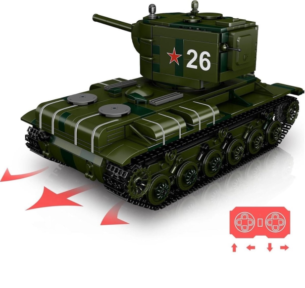 Klocki Mould King 20026 Czołg KV-2 Zdalnie Sterowany | 961 el.