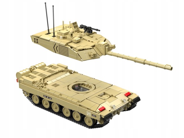 Klocki Mould King 20037 Czołg Challenger 2 Zdalnie Sterowany | 1129 el.
