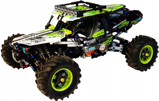 MOULD KING TECHNIC 18002 GREEN HOUND | 1890 EL.