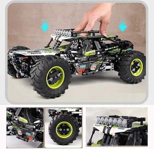 MOULD KING TECHNIC 18002 GREEN HOUND | 1890 EL.