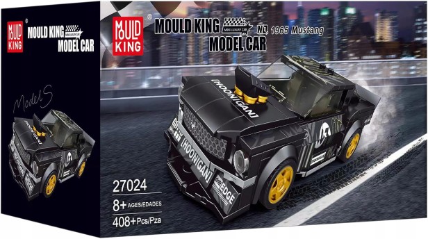 MOULD KING 27024 SAMOCHÓD NO. 1965 MUSTANG | 408 EL.