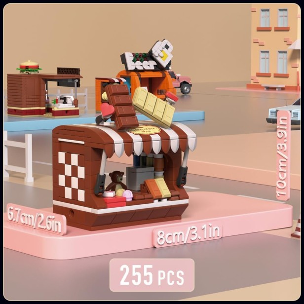 MOULD KING 24027 SKLEP CHOCO SHOP | 255 EL.