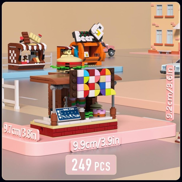 MOULD KING 24028 SKLEP BBQ STAND | 249 EL.
