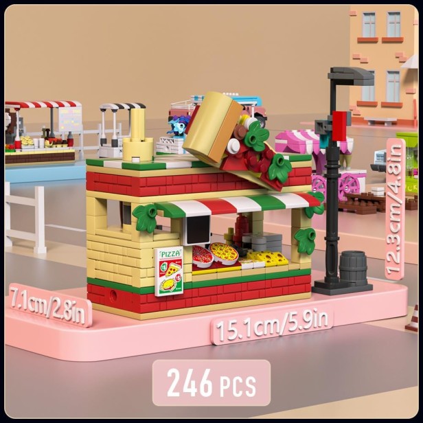 MOULD KING 24031 SKLEP PIZZA STORE | 246 EL.