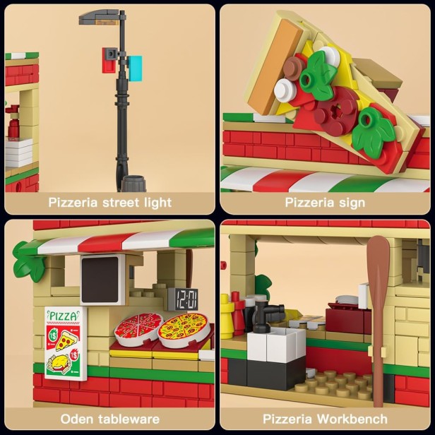 MOULD KING 24031 SKLEP PIZZA STORE | 246 EL.