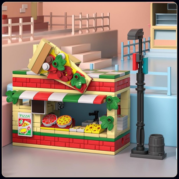 MOULD KING 24031 SKLEP PIZZA STORE | 246 EL.