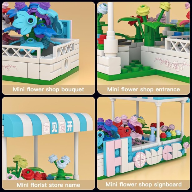MOULD KING 24032 SKLEP FLOWER SHOP | 261 EL.