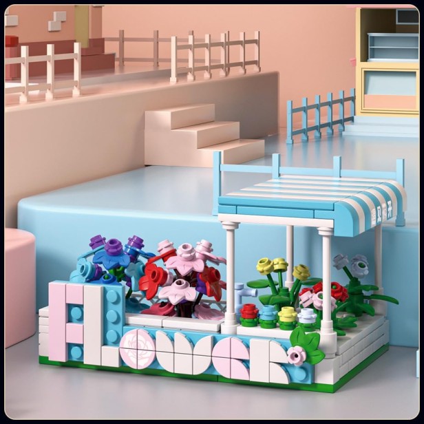 MOULD KING 24032 SKLEP FLOWER SHOP | 261 EL.