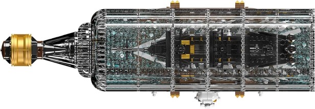 MOULD KING 10065S STATEK BLACK PEARL IN A BOTTLE | 2416 EL.