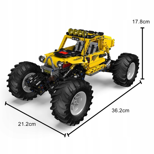 MOULD KING 18021 MONSTER CLIMBING VEHICLE | 1120 EL.