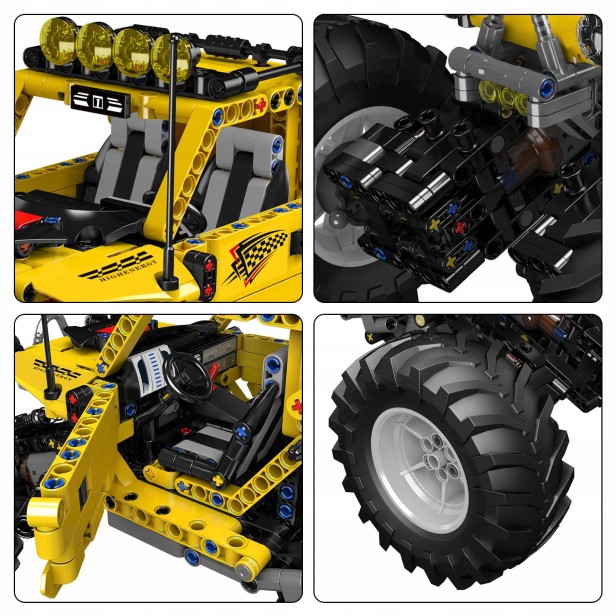 MOULD KING 18021 MONSTER CLIMBING VEHICLE | 1120 EL.