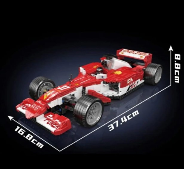 MOULD KING 10035 F1 PIT STOP | 1603 EL.
