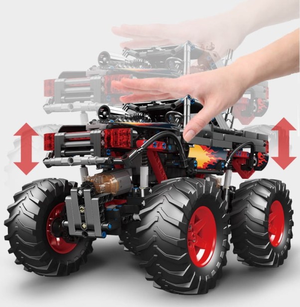 MOULD KING 18008 FLAME MONSTER | 889 EL.
