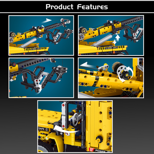MOULD KING 17011S HOLOWNIK TOW TRUCK | 1250 EL.