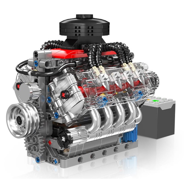 MOULD KING 10171 SILNIK LSX454 V8 ENGINE | 487 EL.