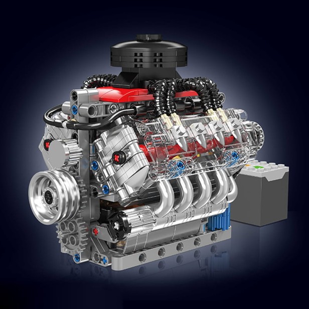 MOULD KING 10171 SILNIK LSX454 V8 ENGINE | 487 EL.