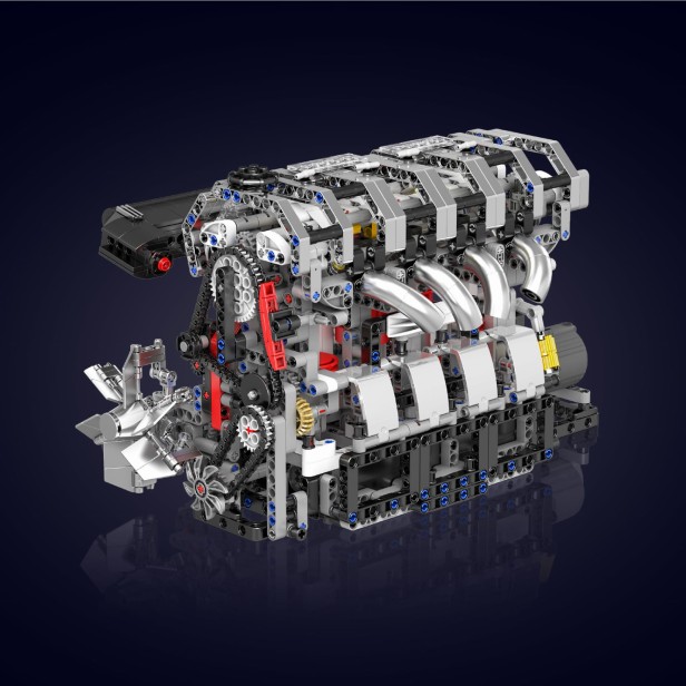 MOULD KING 10087  SILNIK L4 ENGINE | 1787 EL.