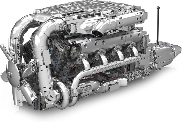 KLOCKI MOULD KING 10168  SILNIK V8 TWIN-TURBO ENGINE_2