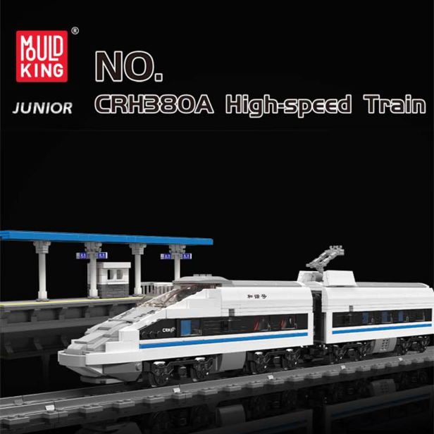 MOULD KING 12021 POCIĄG CRH380A HIGH-SPEED TRAIN | 1211 EL.