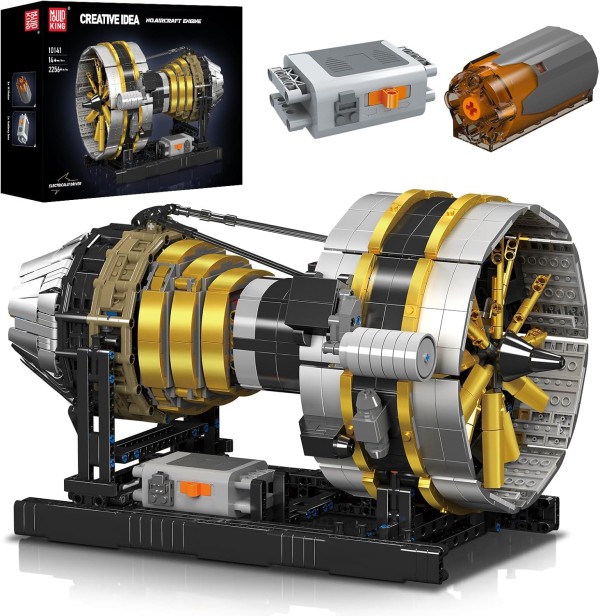 MOULD KING 10141 SILNIK AIRCRAFT ENGINE | 2256 EL.
