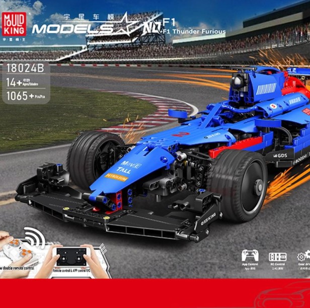 MOULD KING 18024B F1 THUNDER FURIOUS | 1065 EL.