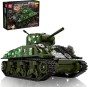 MOULD KING 20024 CZOŁG M4 SHERMAN | 961 EL.