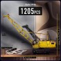 MOULD KING 17001 DŹWIG GĄSIENICOWY CRAWLER CRANE | 1205 EL.