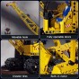 MOULD KING 17001 DŹWIG GĄSIENICOWY CRAWLER CRANE | 1205 EL.