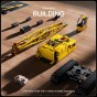 MOULD KING 17001 DŹWIG GĄSIENICOWY CRAWLER CRANE | 1205 EL.