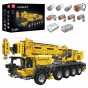 MOULD KING 17047 POJAZD Z DŹWIGIEM MECHANICAL CRANE C+ | 2688 EL.
