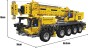 MOULD KING 17047 POJAZD Z DŹWIGIEM MECHANICAL CRANE C+ | 2688 EL.