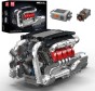 KLOCKI MOULD KING 10203 SILNIK MERCEDES-BENZ V8 ENGINE &amp; GEARBOX | 1169 EL.