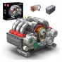 KLOCKI MOULD KING 10193 SILNIK PORSHE BOXER FLAT-6 ENGINE | 609 EL.