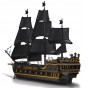 KLOCKI MOULD KING 13186 STATEK PIRACKI CZARNA PERŁA BLACK PEARL II | 5266 EL.