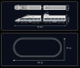 MOULD KING 12021 POCIĄG CRH380A HIGH-SPEED TRAIN | 1211 EL.