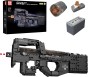 KLOCKI MOULD KING 14018S PISTOLET MASZYNOWY P90 SUBMACHINE GUN | 1668 EL.