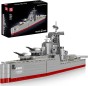 KLOCKI MOULD KING 10133 STATEK OKRĘT BATTLE DESTROYER | 1815 EL.