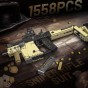 KLOCKI MOULD KING 14031 PISTOLET MASZYNOWY KRISS VECTOR | 1558 EL.
