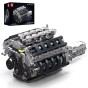 Klocki Mould King 10250 Silnik Lexus LR V10 Engine &amp; Gearbox | 1834 el.