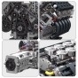 Klocki Mould King 10250 Silnik Lexus LR V10 Engine &amp; Gearbox | 1834 el.