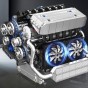 Klocki Mould King 10213 Silnik BMW S55 Rzędowy Sześciocylindrowy | 744 el.