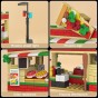 MOULD KING 24031 SKLEP PIZZA STORE | 246 EL.