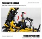 MOULD KING 19009 PODNOŚNIK PNEUMATIC TELESCOPIC FORKLIFT | 803 EL.