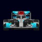 MOULD KING 13171 AMG F1 | 1257 EL.