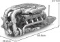 KLOCKI MOULD KING 10168  SILNIK V8 TWIN-TURBO ENGINE_5