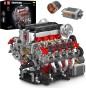 MOULD KING 10130 SILNIK F488 V8 ENGINE | 2718 EL.